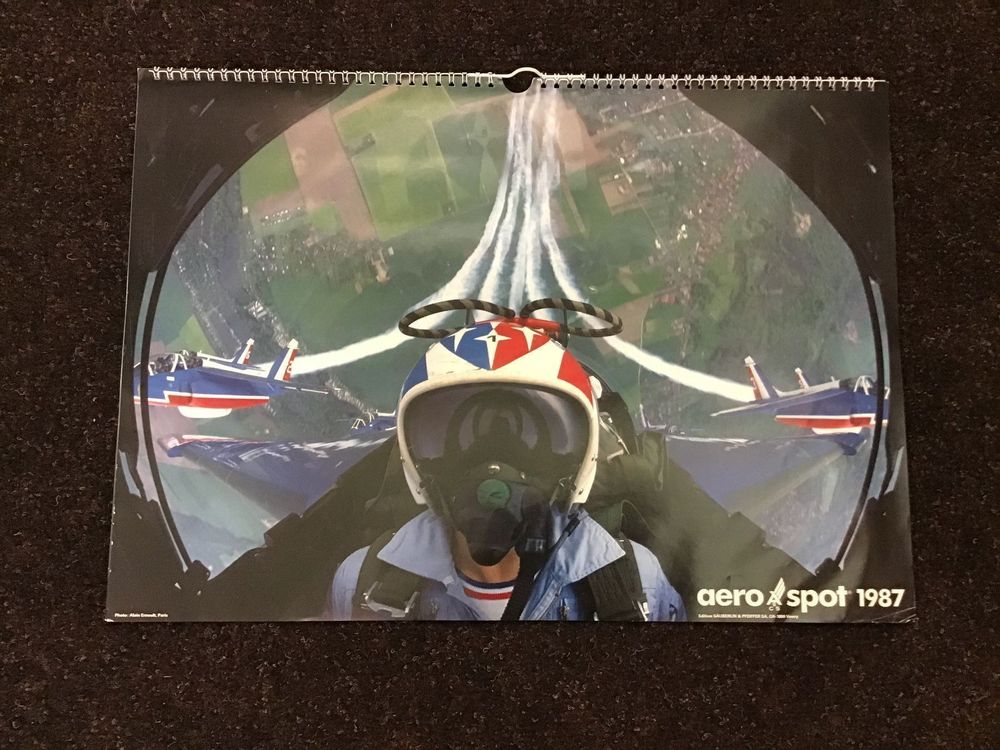 Aviatik Flugzeug Kalender aero spot 1987 | Kaufen auf Ricardo