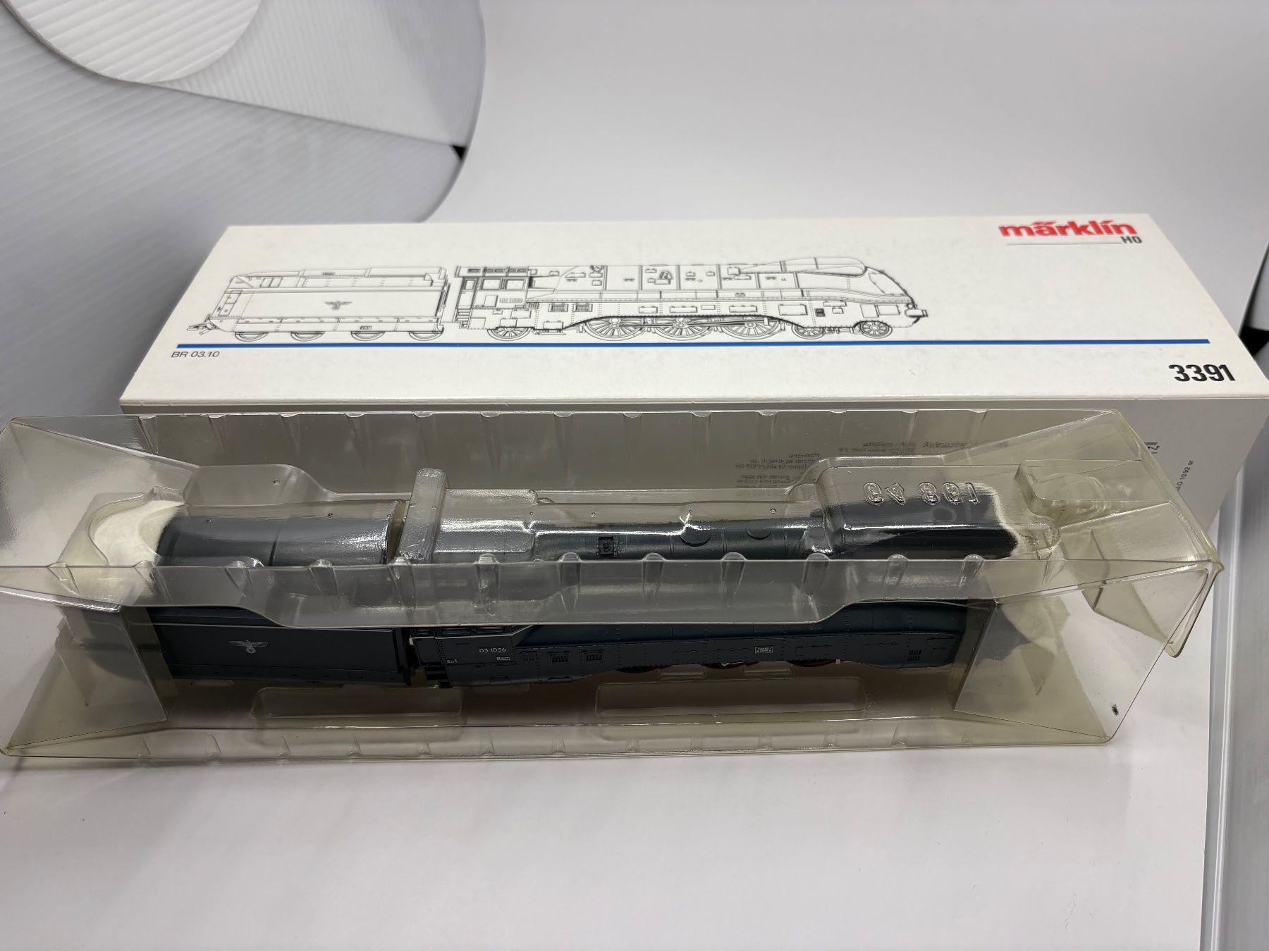 Märklin Modellini di ferrovie: Märklin DRB 03 1056 2/C/1  H0 – Nuovo e nell'imballaggio originale da Forch venduto da Hanimann-Robinson 3