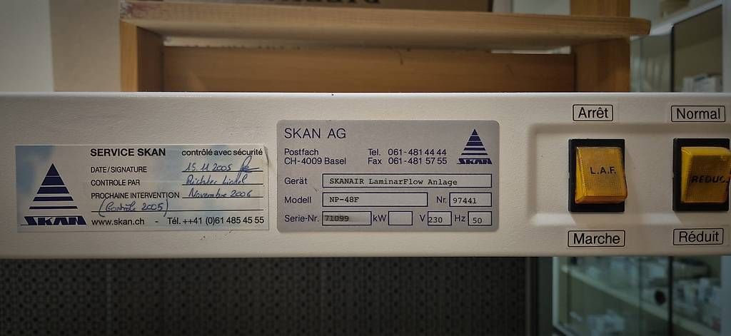 Tutte le macchine: Flux laminaire – Usato da Cormondrèche venduto da SwiSSID 1