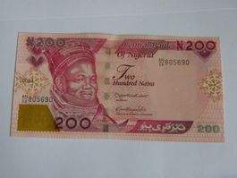 200 Naira 2024, Note, Nigeria, Unzirkuliert, Sammlerstück