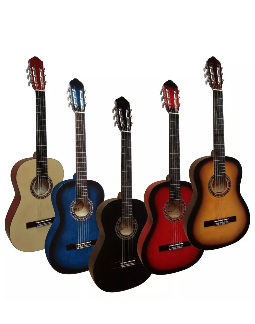 Strumenti musicali: +3/4 KONZERTGITARRE SET STIMMGERÄT TASCHE – Nuovo e nell'imballaggio originale da Amriswil venduto da JaJa-Express