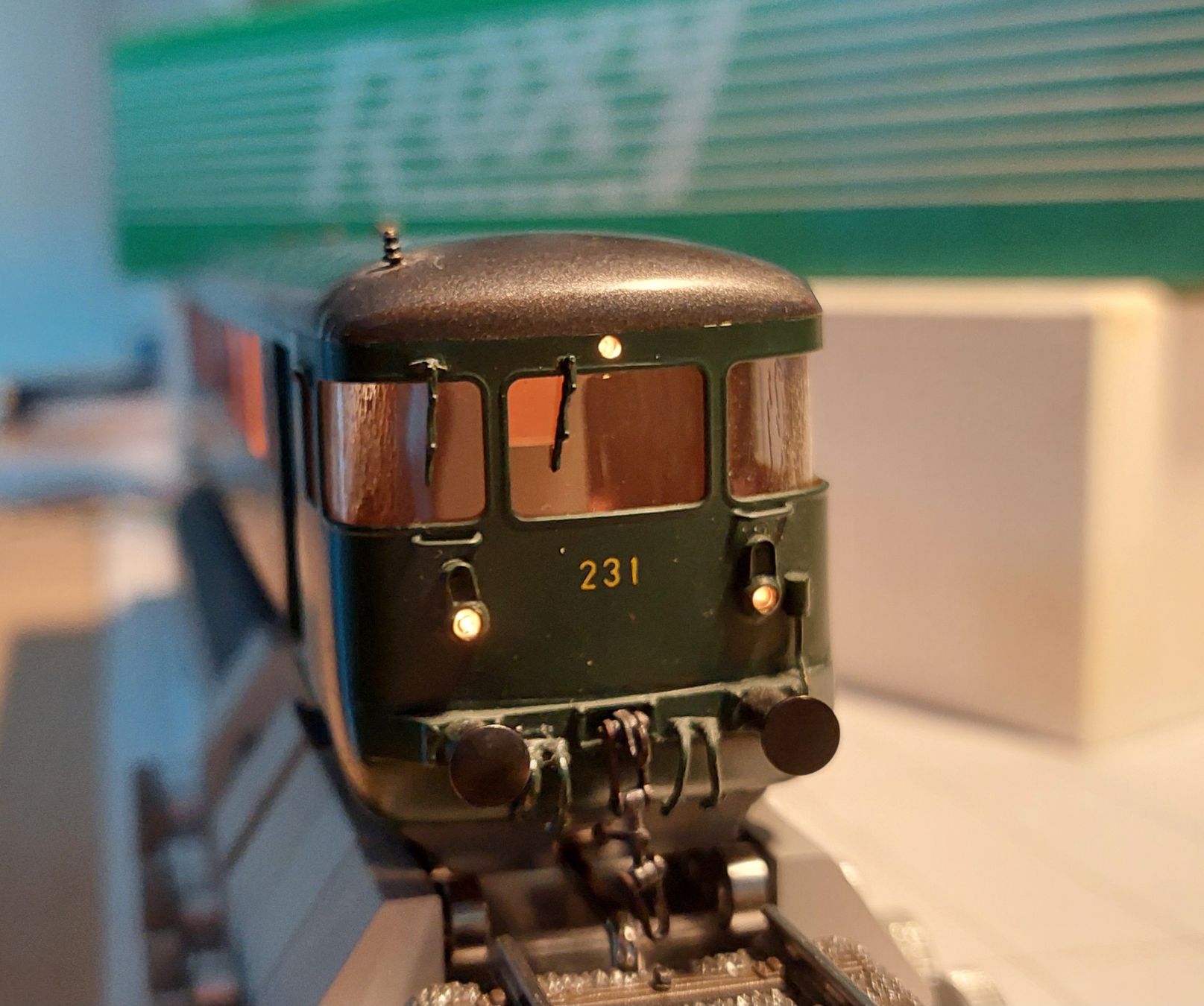 Roxy Modellini di ferrovie: Roxy BLS Steuerwagen Pilot WS AC 011 – Usato da Heimberg venduto da afanki1