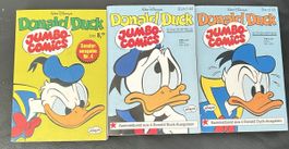 Donald Duck Jumbo Comics Sammlerstücke 3 Stk guter Zustand