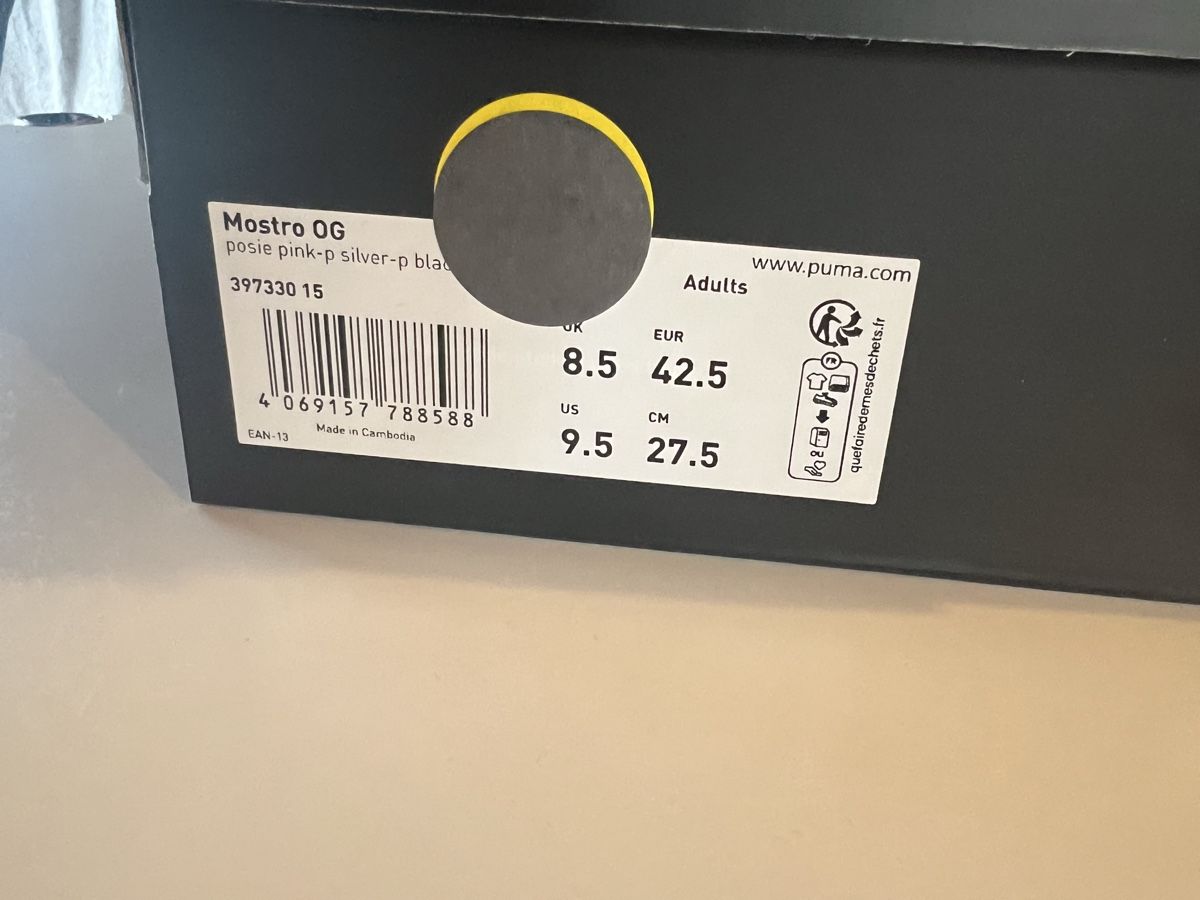 Puma Scarpe da uomo: Puma Mostro OG Grösse 42.5 neu – Nuovo e nell'imballaggio originale da Bern venduto da BestBrandSeller89 1