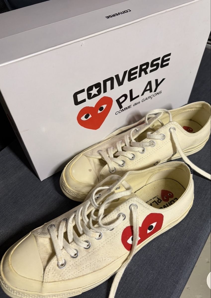 Comme Des Garcons Scarpe da uomo: Baskets Converse ‘Comme des garçons’ – Usato da Les Bois venduto da Yonath