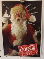 Wunderschöne seltene alte COCA-COLA Karte von  1987