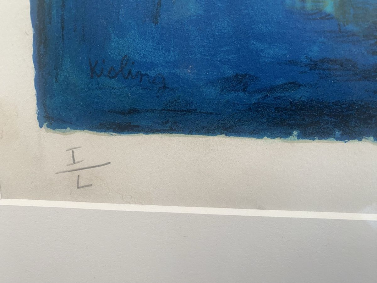 Grafica & Litografie: Moise Kisling Lithographie (1/50) – Usato da Buochs venduto da Chreschte2 2