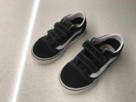 Vans Kleinkinder Old Skool Schuhe Gr. 25 schwarz