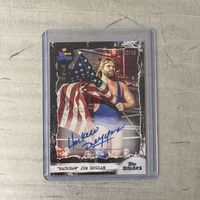 "Hacksaw" Jim Duggan Auto /10! Topps WWE Decades 1990‘