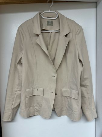 Nile stretch Blazer Damen beige Grösse XL 