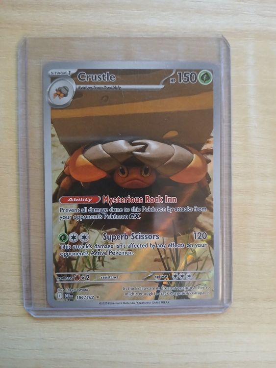 Pokemon Crustle 186 Destined Rivals EN (Gebraucht) in Bülach für CHF 8 ...