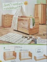 Leni Bio-Massivholz Kinderbett von Waschbär +  Matratze