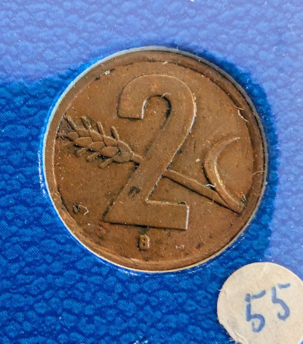 Tutti le monete: 2 Rappen 1955 – Usato da Arch venduto da coinsandmore 1