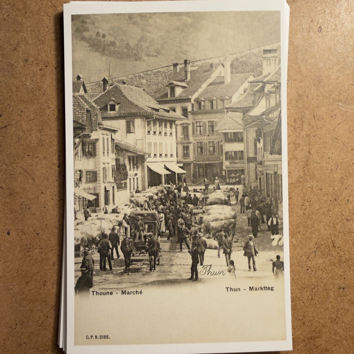 Ansichtskarten: Postkartenbox Thun mit 100 Karten. Wie neu. – Neu (gemäss Beschreibung) aus Heimenschwand von rialto1968 8