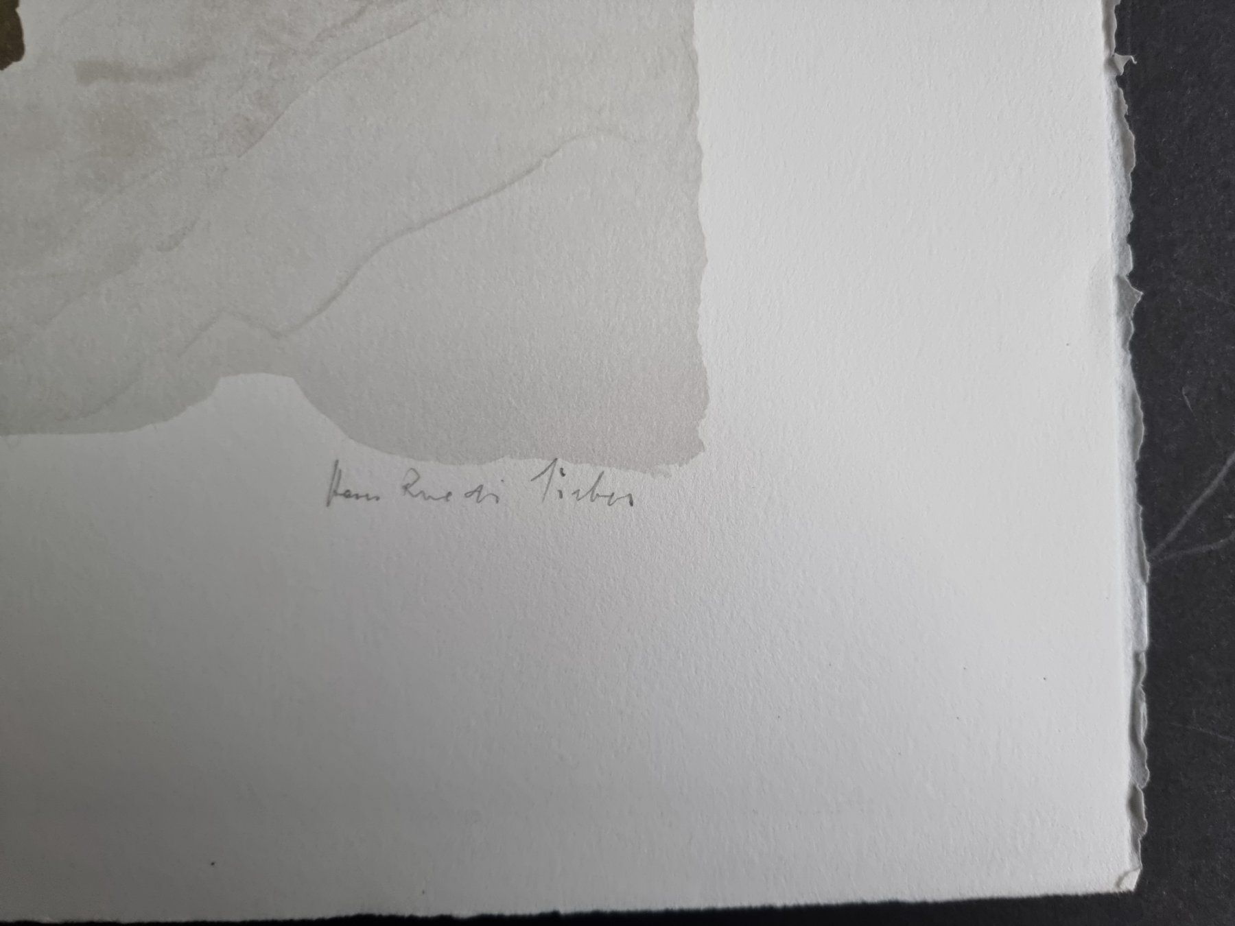 Grafica & Litografie: SIEBER HANS-RUEDI LITHOGRAPHIE SIGNIERT NUMMERIERT – Usato da Gersau venduto da kunst-online 3
