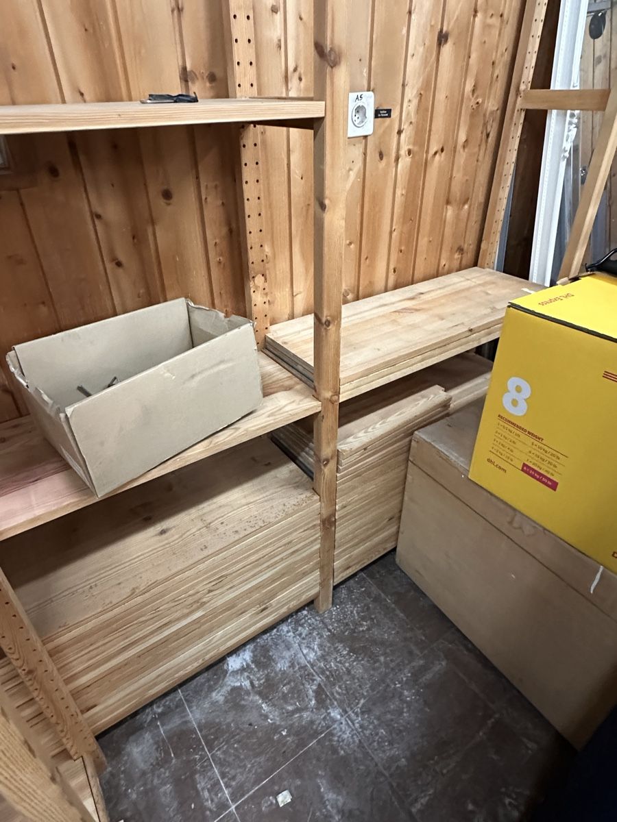 Regale: Holzregal koplett – Gebraucht aus Riehen von Hamohaustechnik 4
