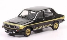 RENAULT 12 ALPINE SCHWARZ/GOLD 1978 1:43 ALTAYA
