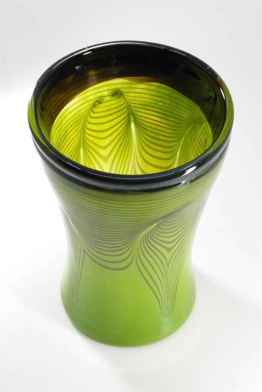Vasen & Gefässe: GL0004 Kleine Vase, Studioglas Erwin Eisch, Loetz-Stil 1981 – Gebraucht aus Horgen von Louis_xv 1