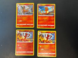 Pokemon Go - Charmander, Charmeleon & Charizard Holo - en