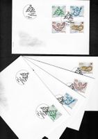 2016 FDC Weihnachten Serie und Einzelmarken im Lot
