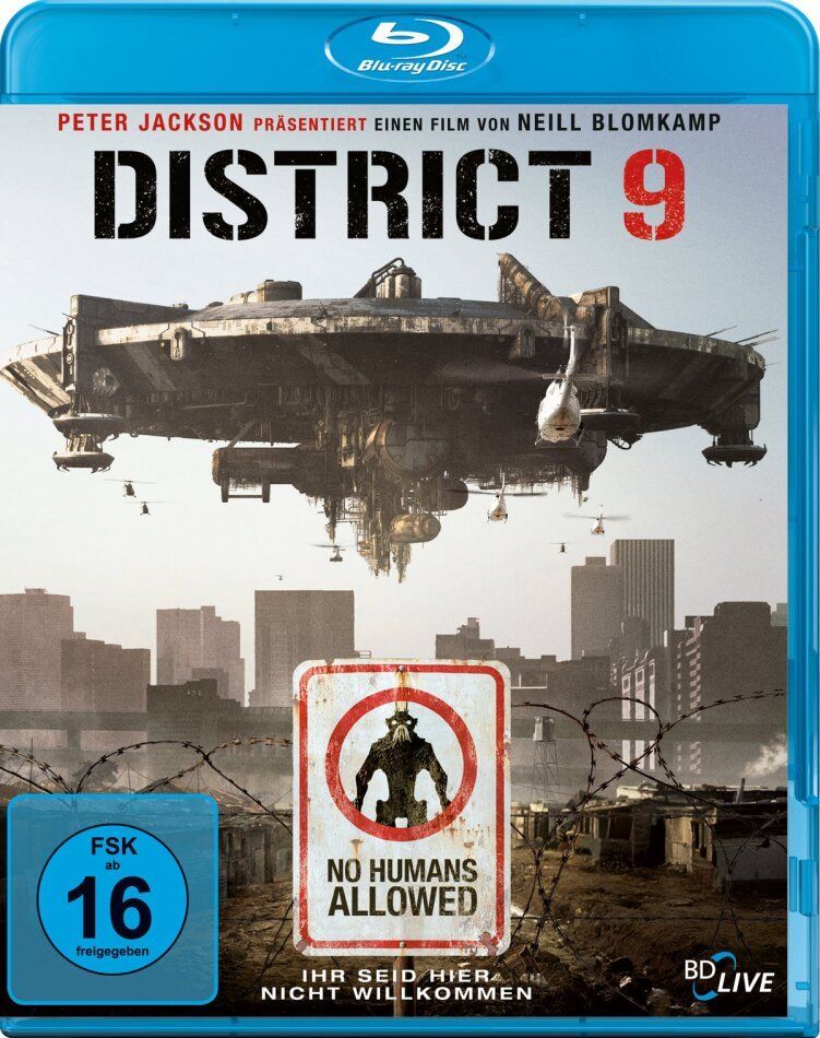 Tutti i DVDs: Blu-ray District 9 (2009) – Nuovo (secondo la descrizione) da Wohlen AG venduto da zimmerma01