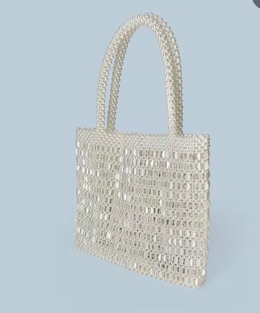 H&M Borse da donna: Tasche aus Perlmuttperlen Handgefertigte Neu / NP35CHF – Nuovo (secondo la descrizione) da Kölliken venduto da Prscoo 8