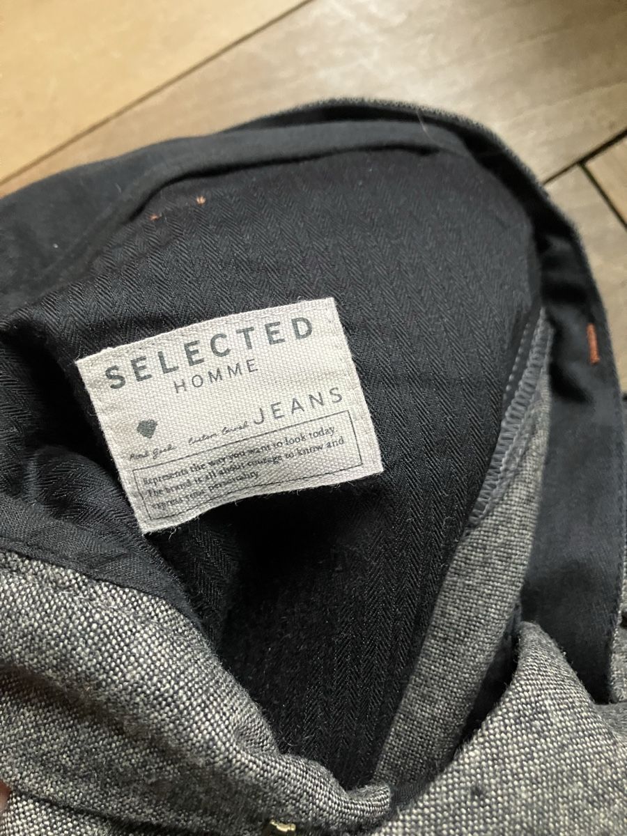 Selected Pantaloni: Selected Homme 32/34 Hose, Grau – Usato da Willisau venduto da Miuretta 2