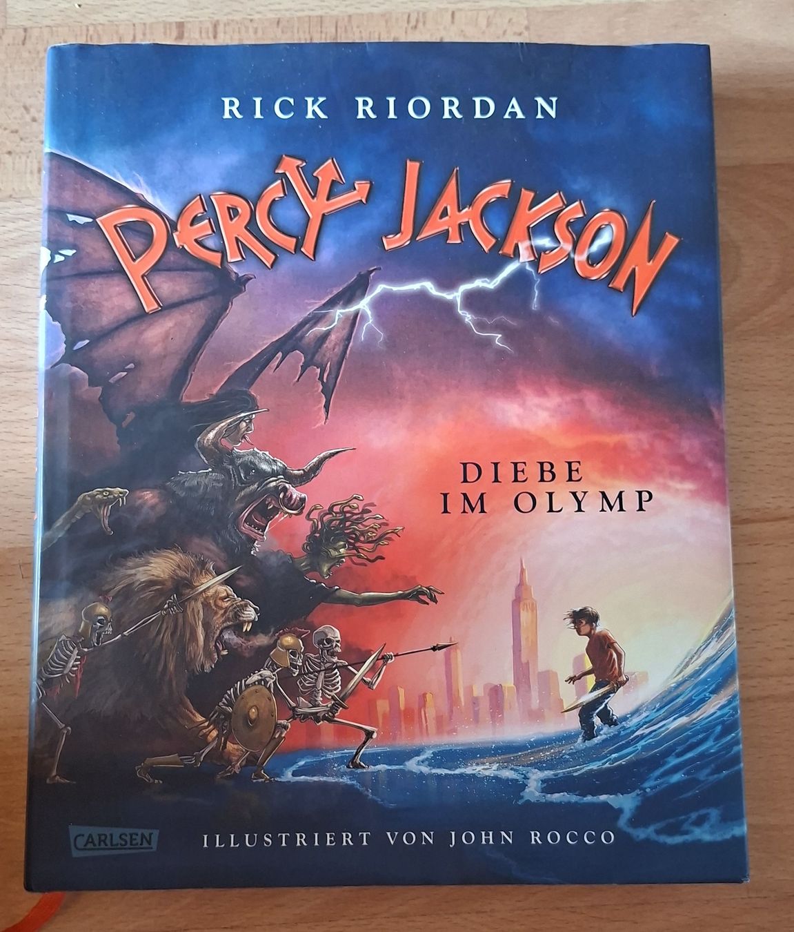 Libri: Percy Jackson: Diebe im Olymp/ Illustrierte Variante – Usato da Kriegstetten venduto da vsp_9gwr