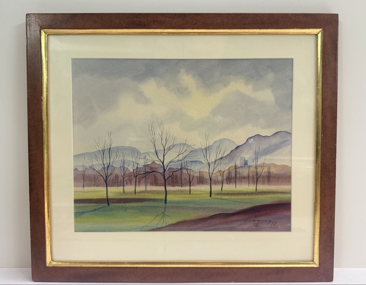 Gemälde: Original Gemälde -  Aquarell – Gebraucht aus Solothurn von NUVICO