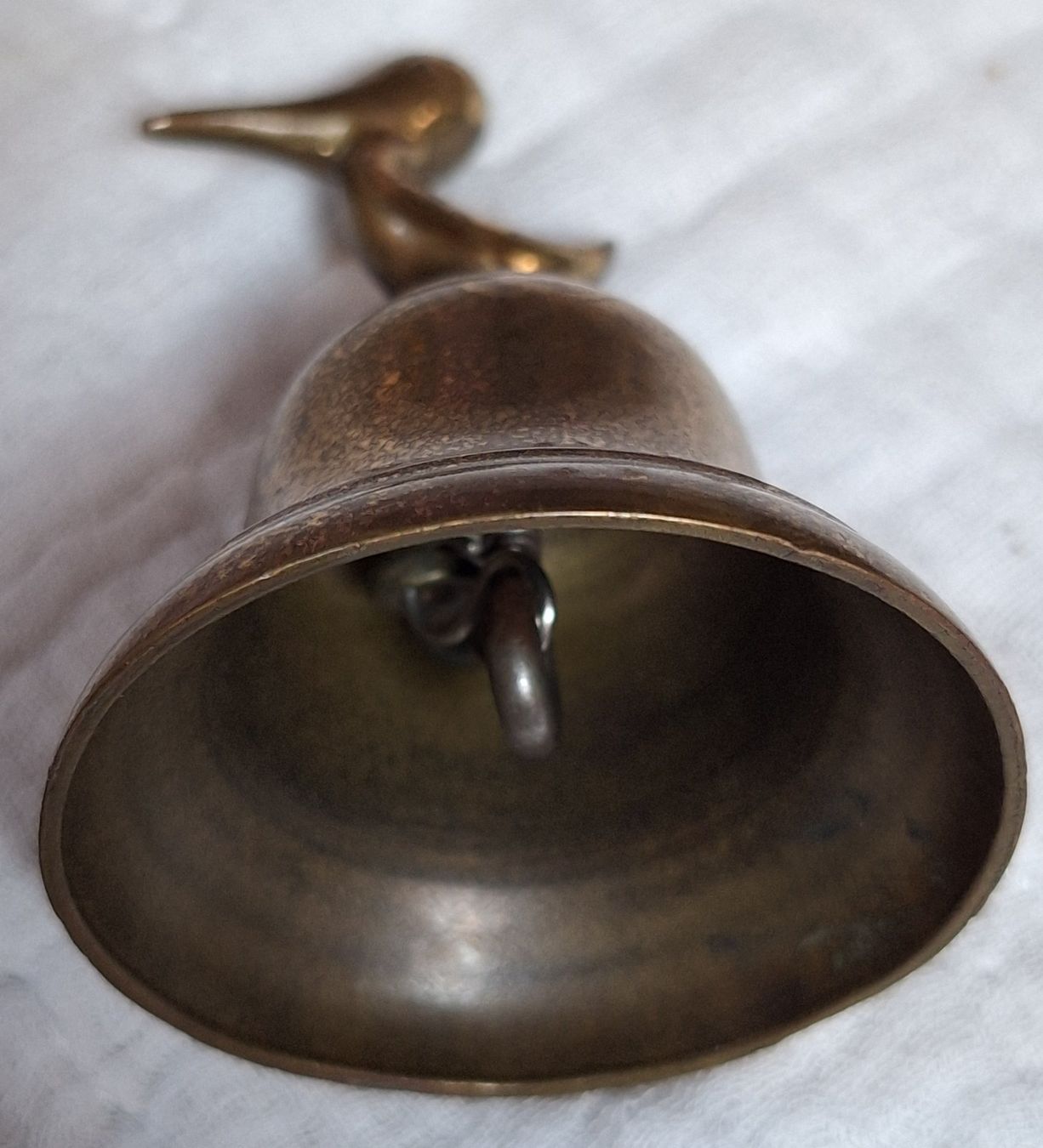 Glocken & Treicheln: Messingglocke mit Vogelgriff – Gebraucht aus Oberriet SG von Atir47 6
