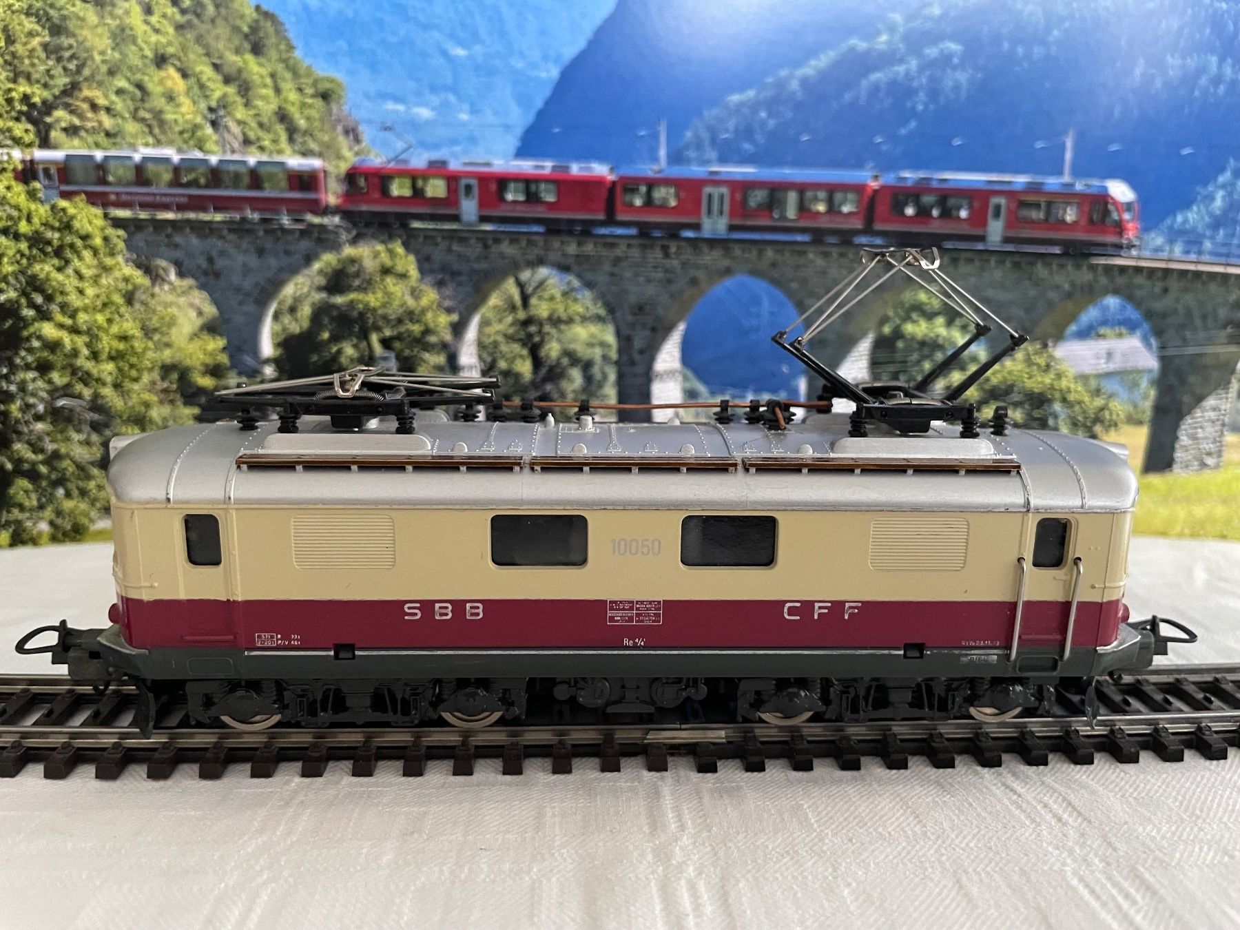 Locomotive Electrique Suisse 10050 SBB CFF Lima ho