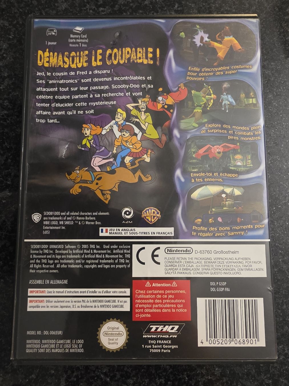 Jeux: Scooby Doo Gamecube – D'occasion à Chavornay par Crash37 1
