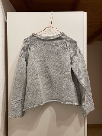 Tom Tailor Strickpullover, Gr. S, grau