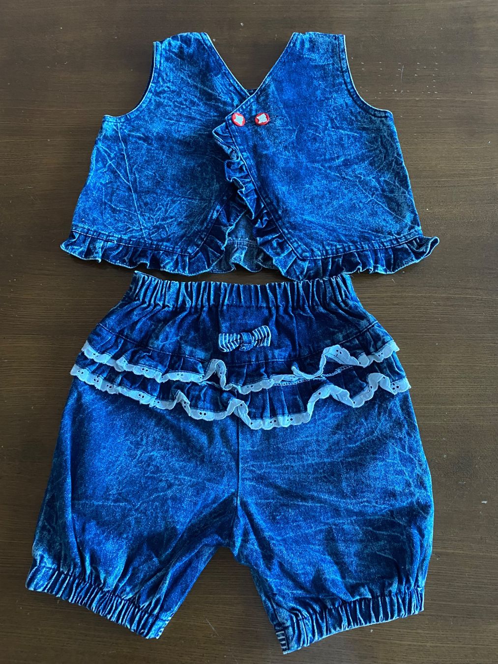 Lotti & Set di vestiti: Denim-Set, 2-tlg Mädchen – Usato da Küssnacht venduto da Flowerlady 3