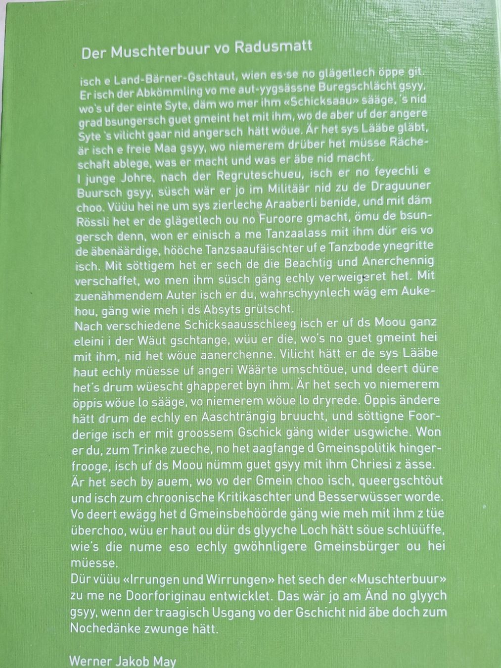 Libri: 10 STK BÜCHER BUCH MUNDART – Usato da Huttwil venduto da Kunterbuntli 7