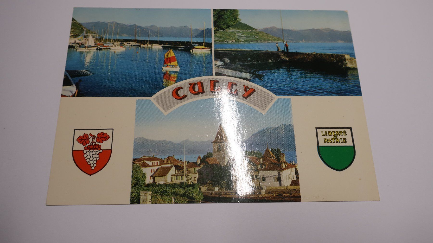 Ansichtskarten: Cully VD  1984 – Gebraucht aus Cormoret von Pascalll2001 1