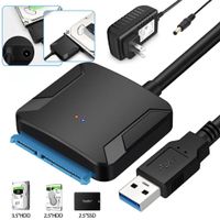 Festplatte USB 3.0 SATA III Adapter Kabel SDD HDD Konverter