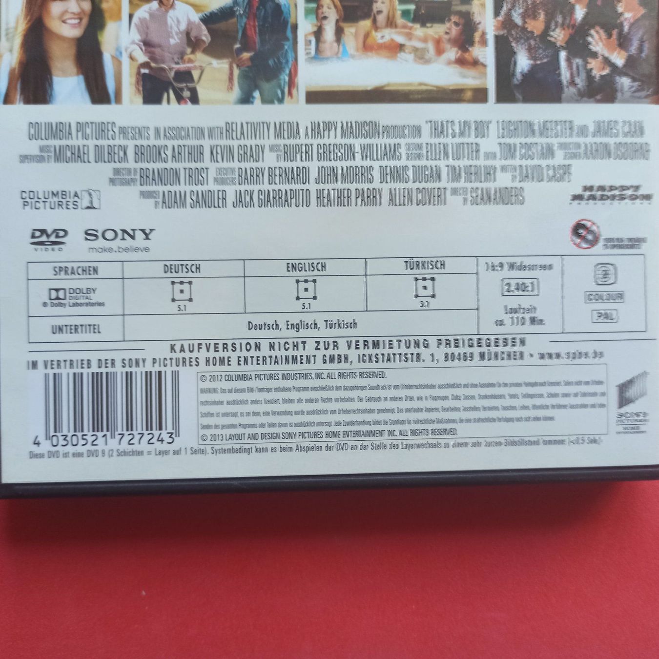 Tutti i DVDs: Der Chaos-Dad – Usato da Dübendorf venduto da kb86_MOVIE 2