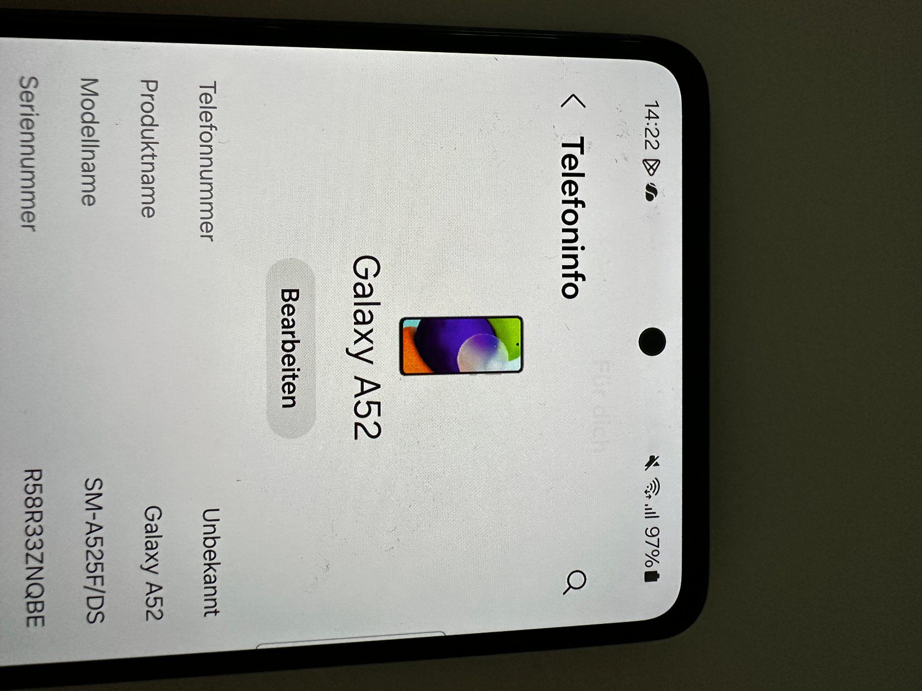 Samsung Handys / Smartphones: Samsung Galaxy A52 128GB, ohne Simlock, eSIM Android – Gebraucht aus Zürich von BimmerM 6