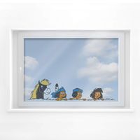Fensterbild Yakari  130x32cm (neu, UVP 55.90 Fr.)