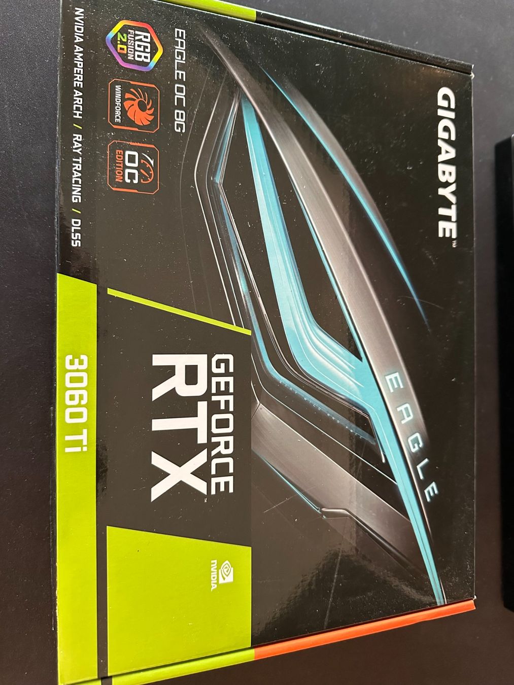 Nvidia Grafikkarten: NVIDIA - GIGABYTE GeForce RTX 3060 Ti EAGLE OC 8GB – Gebraucht aus Altendorf von 900600300