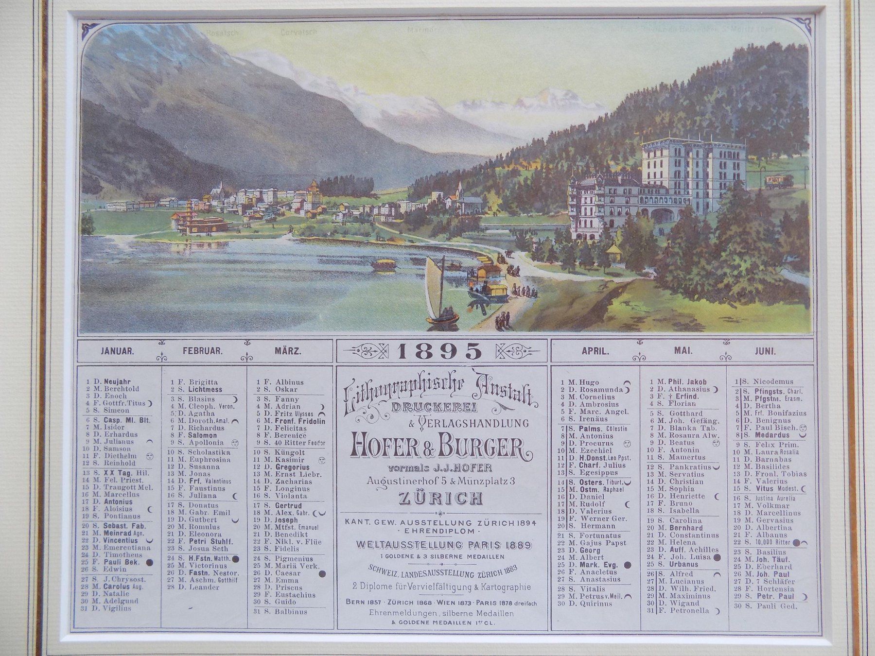 Gravures: St.Moritz selten – D'occasion à Risch par Rischli15 1
