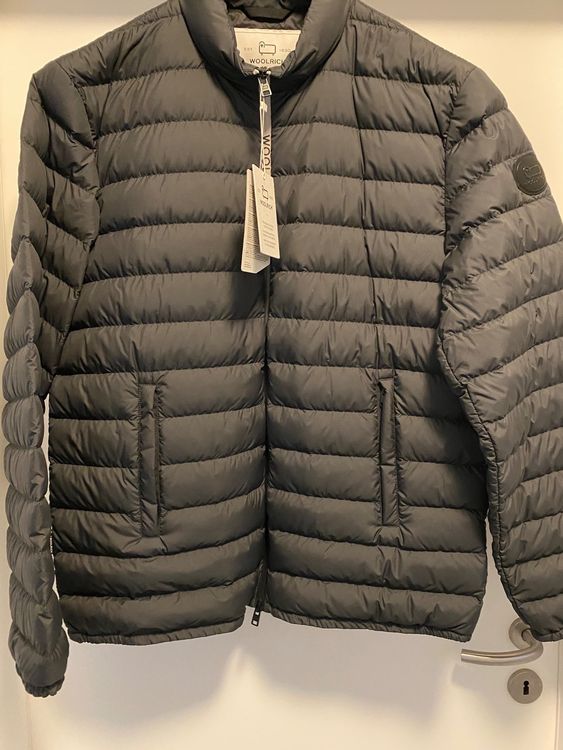 NP:480€ Woolrich Jacke Herren Light Down leichte Daunenjacke (Neu