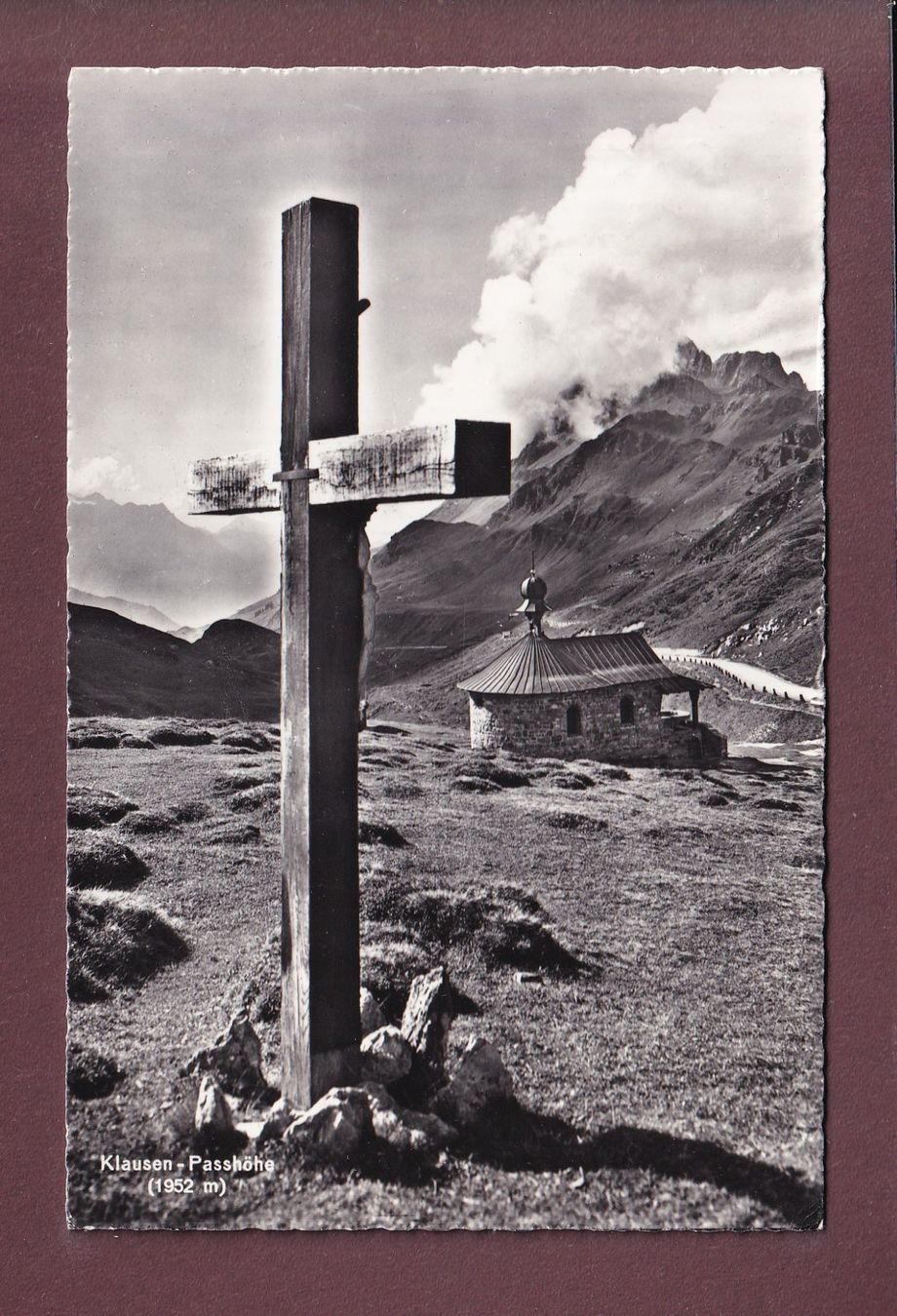 Cartes postales: KLAUSEN-PASSHÖHE - 1964 – D'occasion à Pully par nicecards