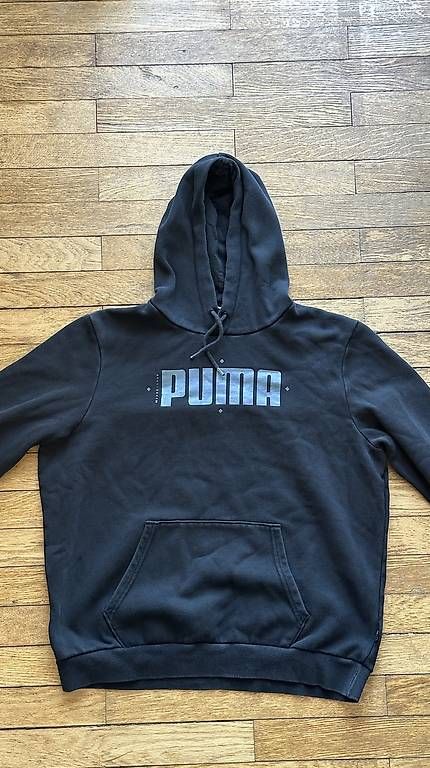 Maglioni & Felpe: Felpa Puma Uomo con Cappuccio Nera  Tg. L – Usato da Lugano venduto da min_cyr5 1