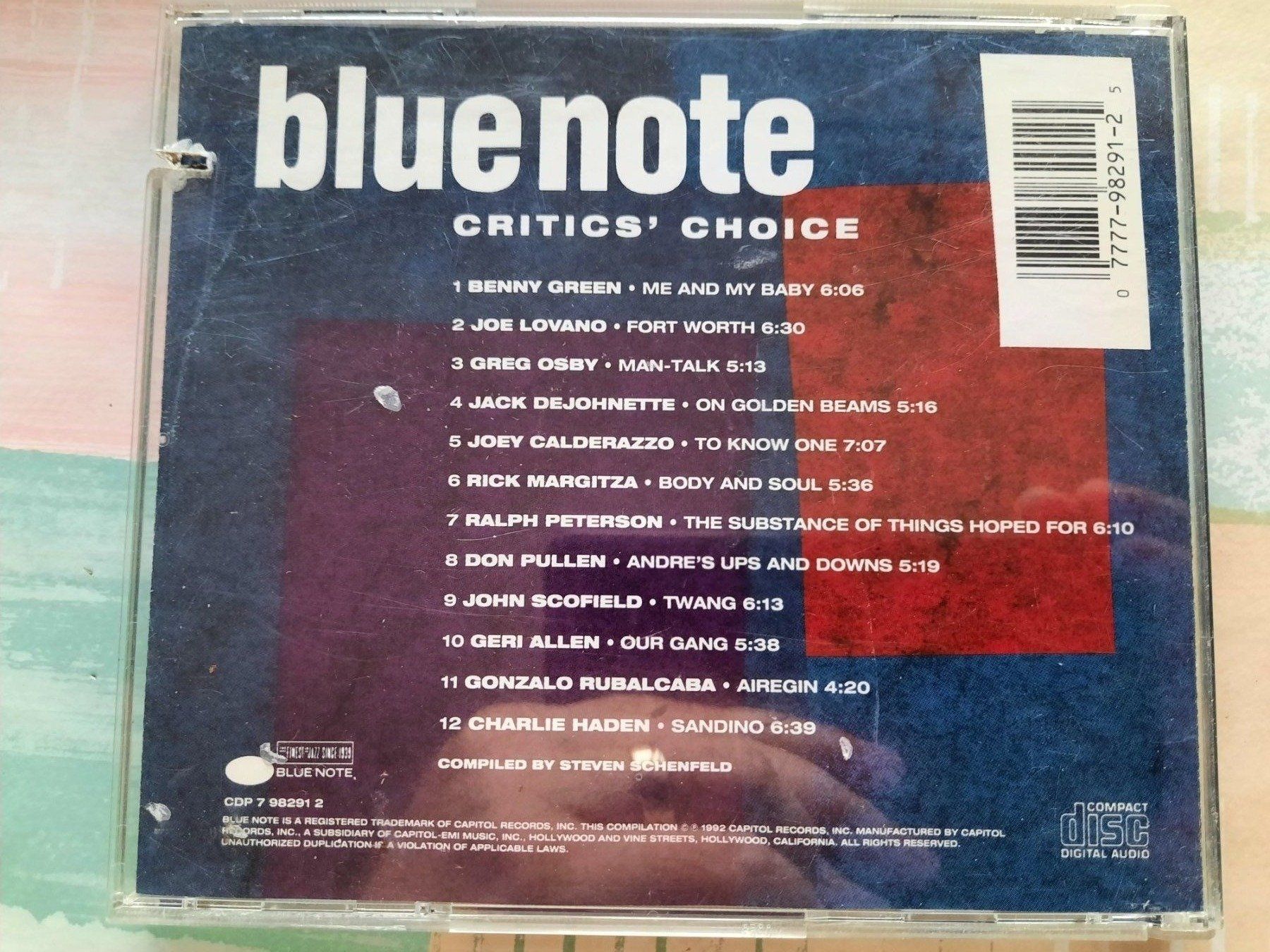 CDs: CD Blue Note Critic's choice – Gebraucht aus Pully von bro_n52j 2