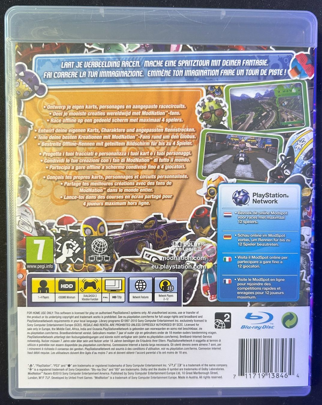 Giochi: PS3 game "Mod Nation Racers" – Usato da Corminboeuf venduto da Ld6NVToZQe 1