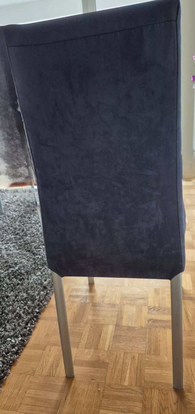 Tischset: Table en verre + 4 chaises – Gebraucht aus Neuchâtel von simbajoyce123 1