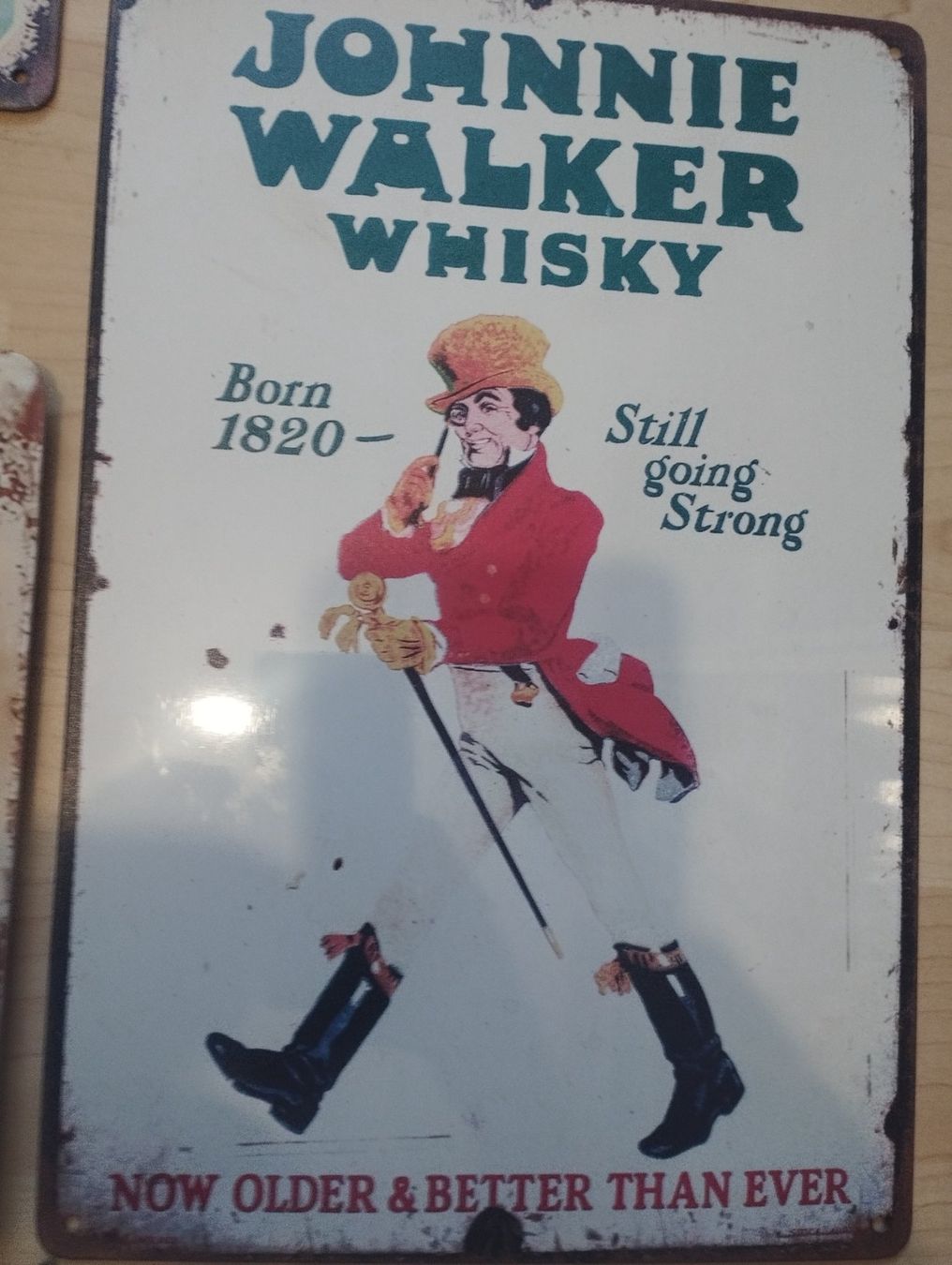 Schilder: Blechschild vintage – Gebraucht aus Hittnau von EliasMartens