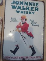 Blechschild vintage